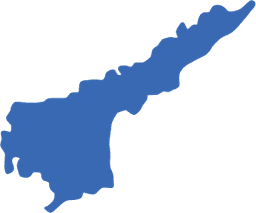 Andhra Pradesh state distribution for KOMMINENI surname