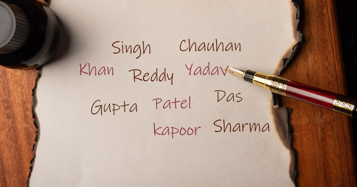 Indian Surnames